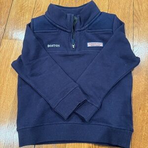 Vineyard Vines Toddler boy Boston Navy Pullover